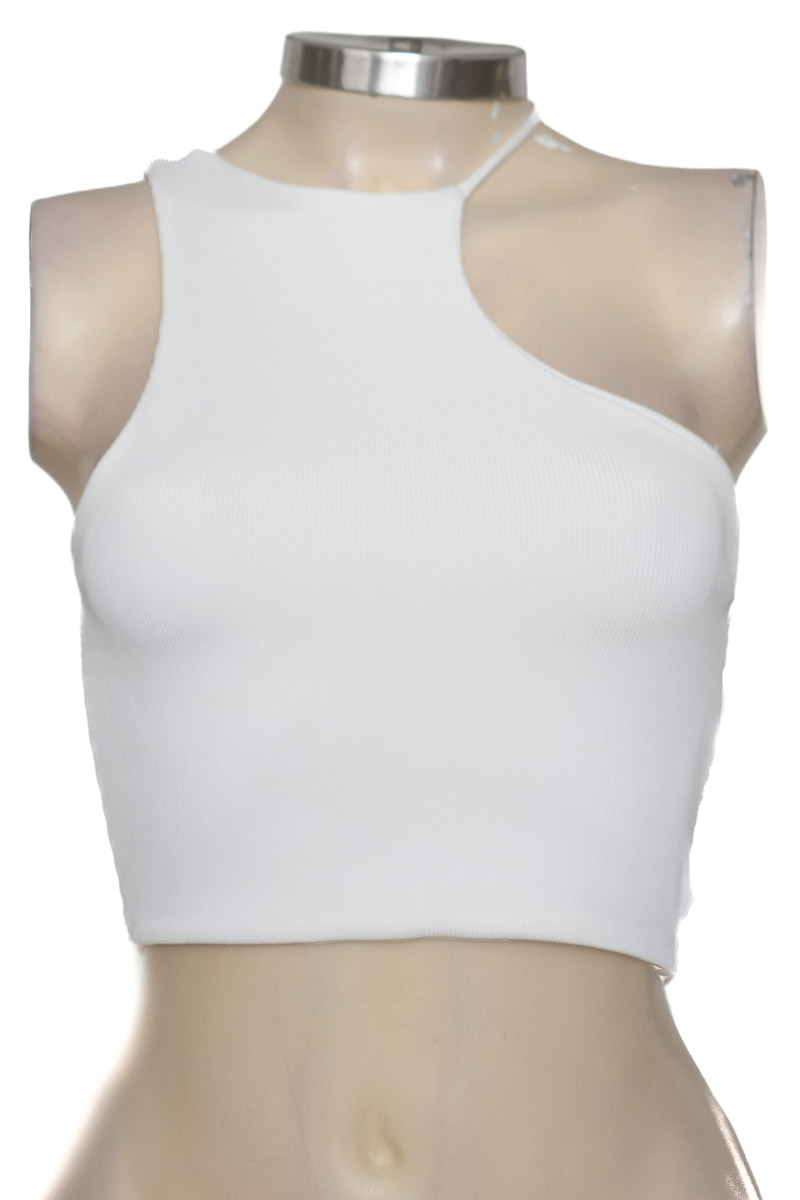 Top / Camiseta color Blanco - Bershka