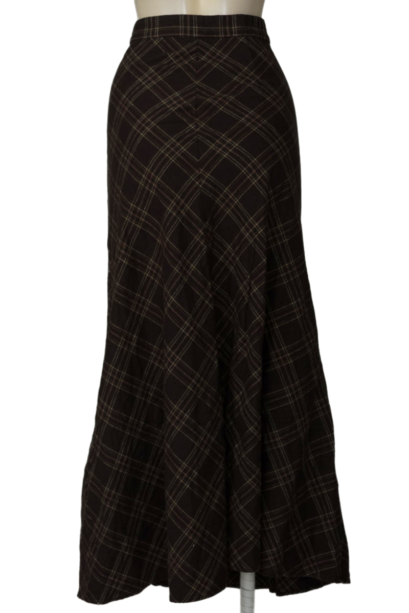 Falda color Café - Zara