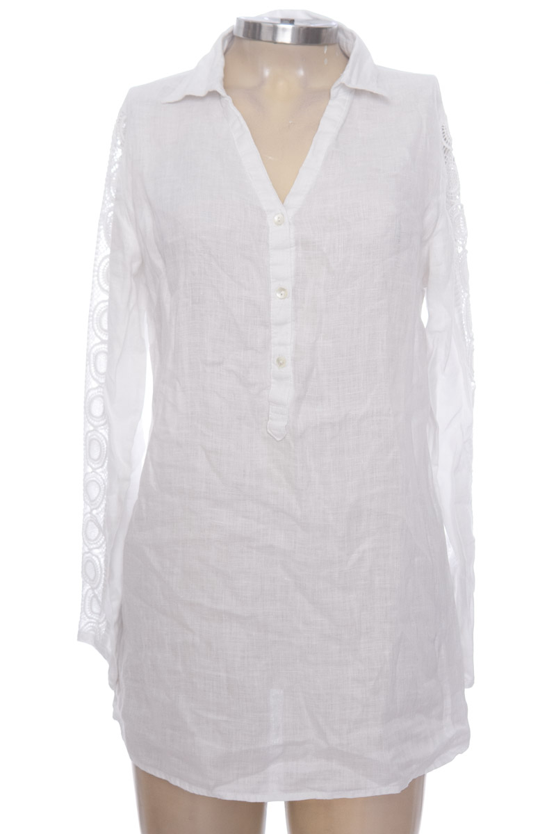 Vestido / Enterizo color Blanco - Azulu