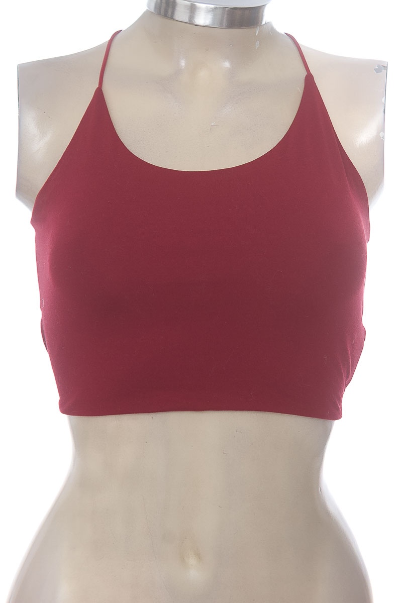 Top / Camiseta color Vinotinto - Shein