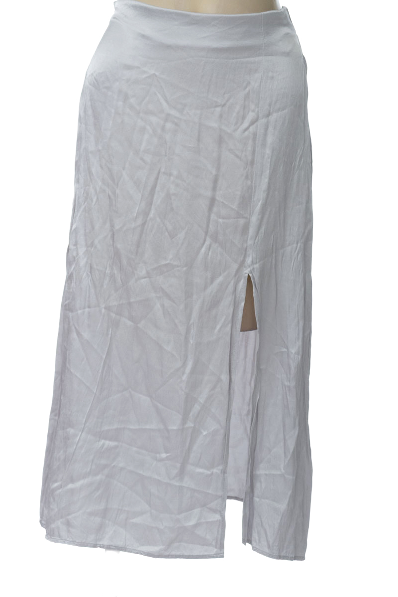 Falda color Gris - Stradivarius