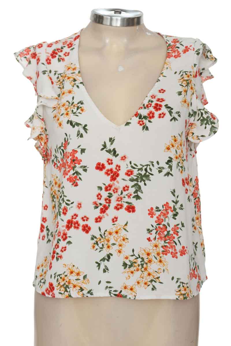 Top / Camiseta color Blanco - Forever 21