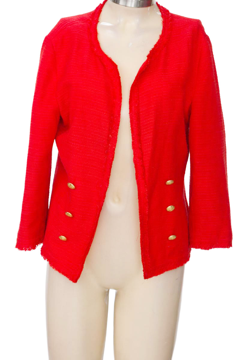 Chaqueta / Abrigo color Rojo - Ann Taylor