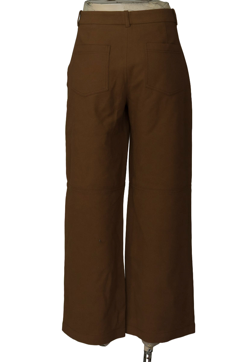 Pantalones color Café - Zara