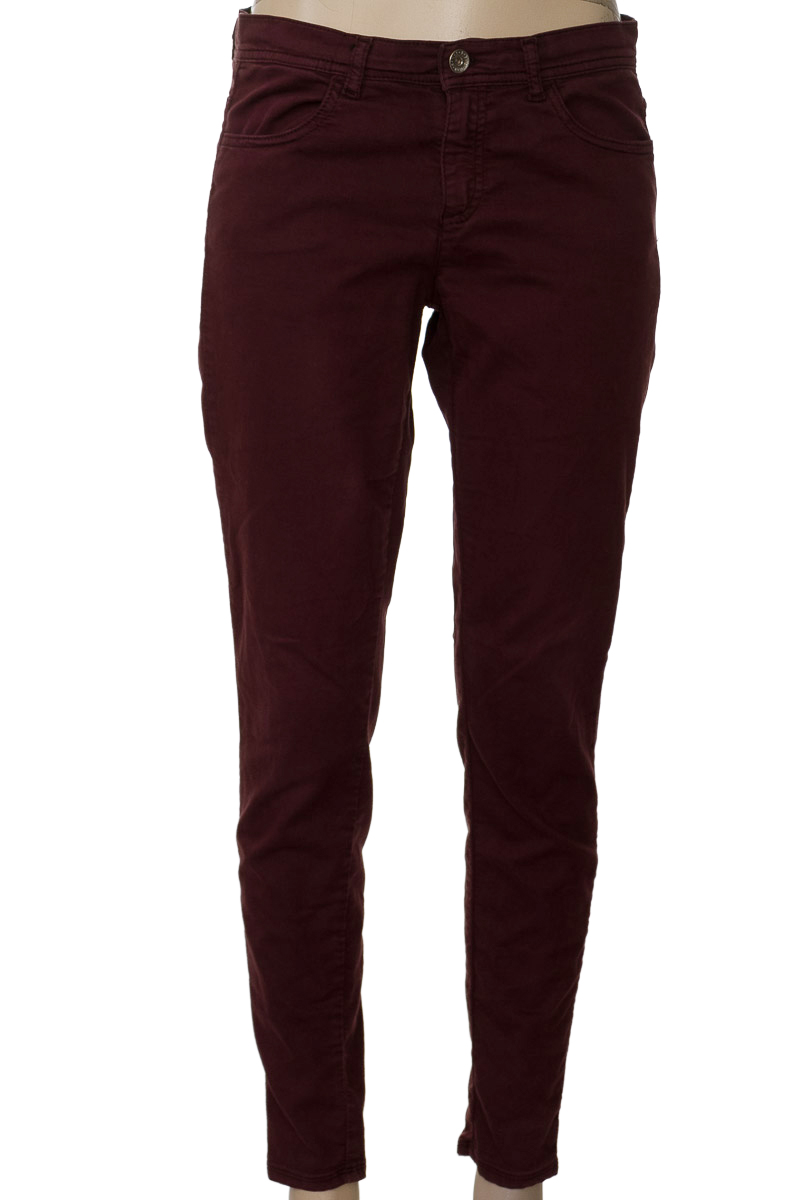 Pantalones color Vinotinto - United Colors of Benetton