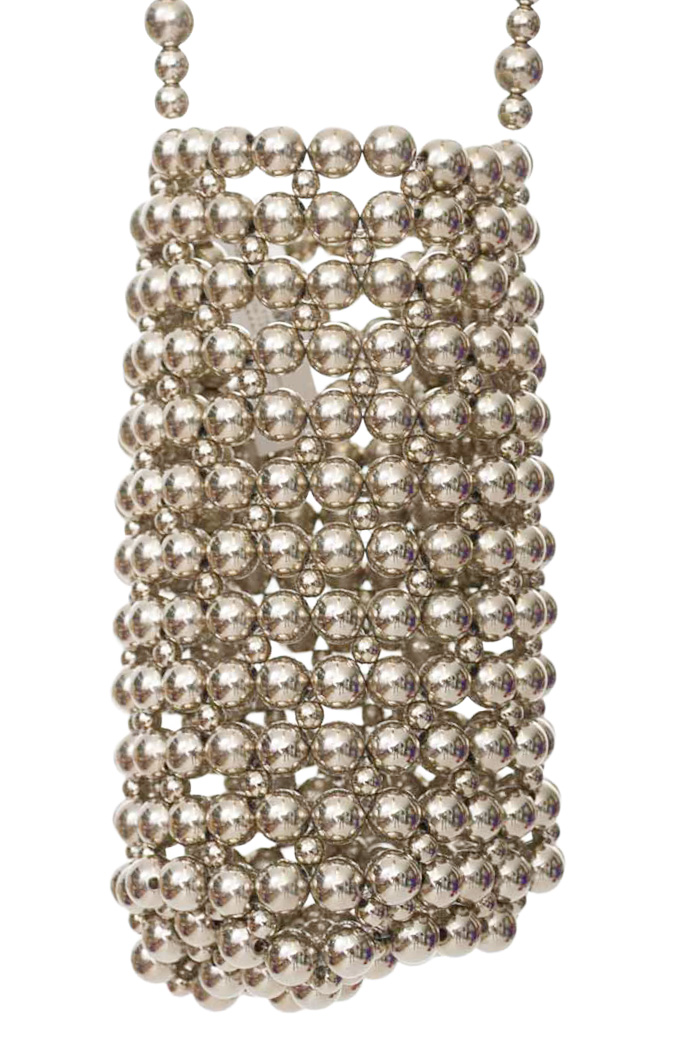 Cartera / Bolso / Monedero color Plateado - Closeando