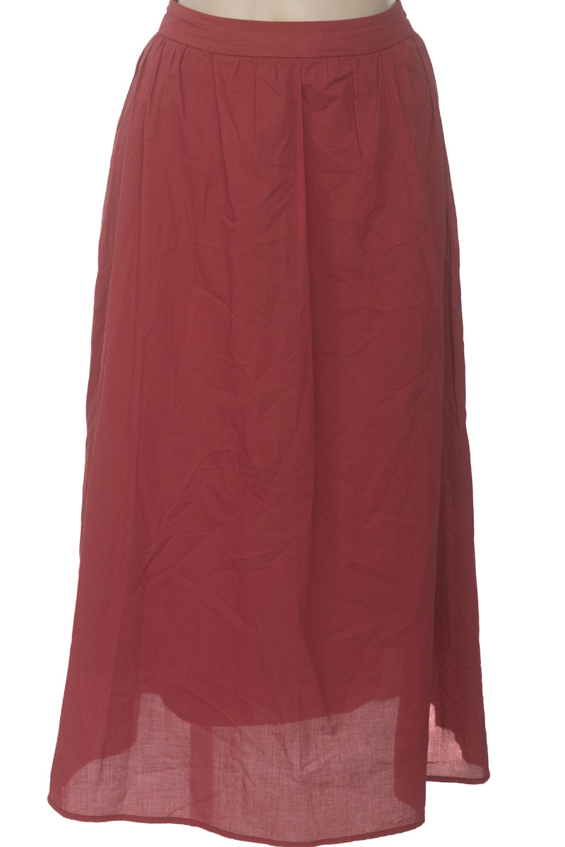 Falda color Rojo - Gef