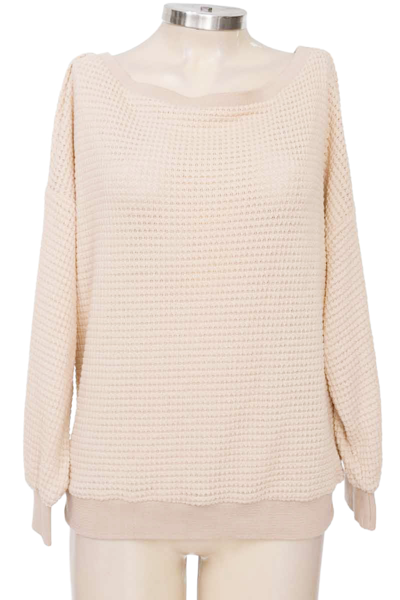 Sweater color Beige - Antonieta plus.size