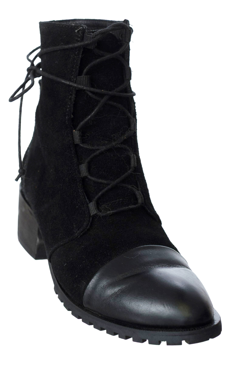 Zapatos color Negro - Azul Primaveral