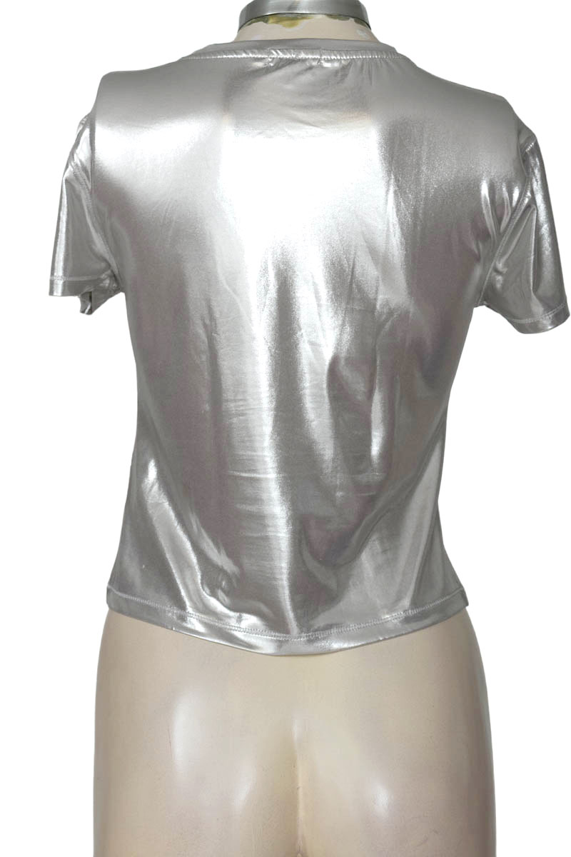 Top / Camiseta color Plateado - Stradivarius
