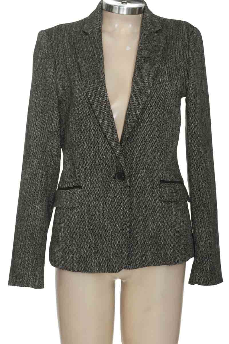 Chaqueta / Abrigo color Negro - MNG