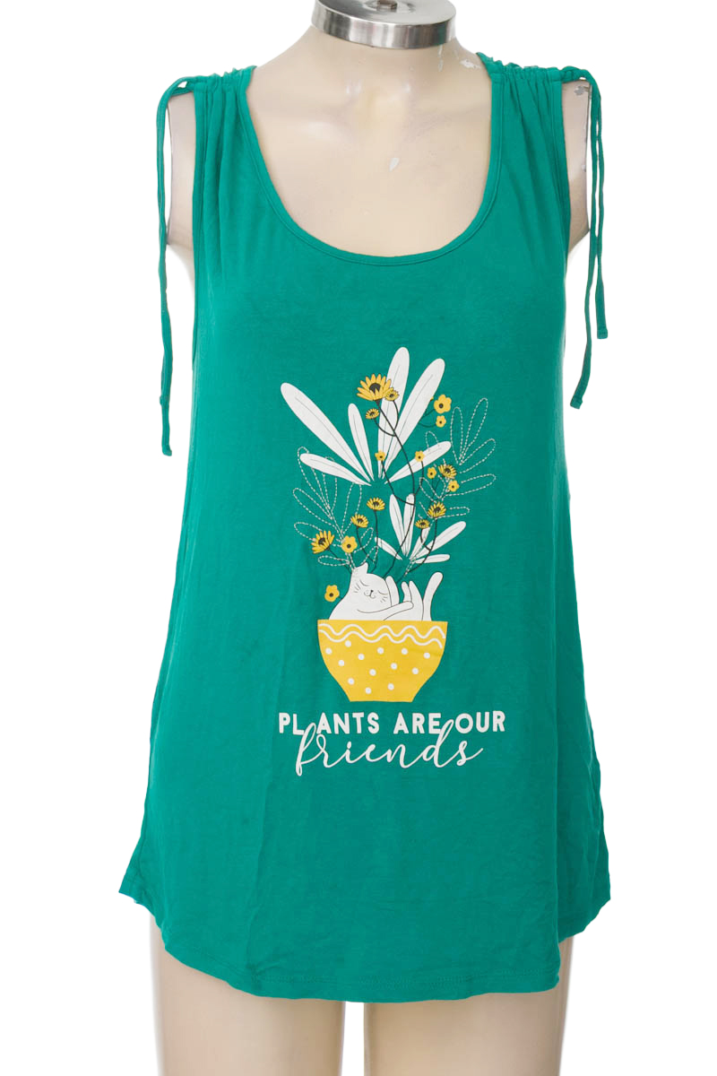 Top / Camiseta color Aguamarina - Bronzini