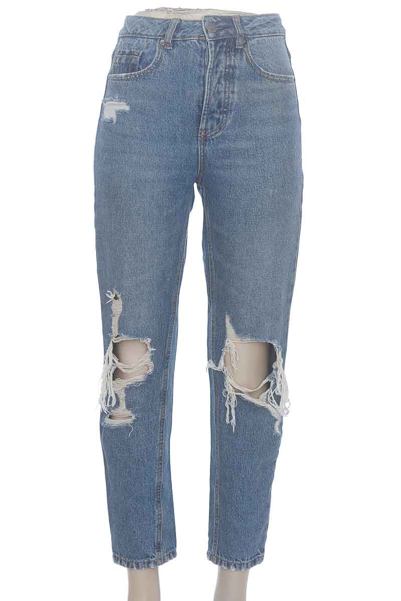 Pantalones color Azul - Stradivarius