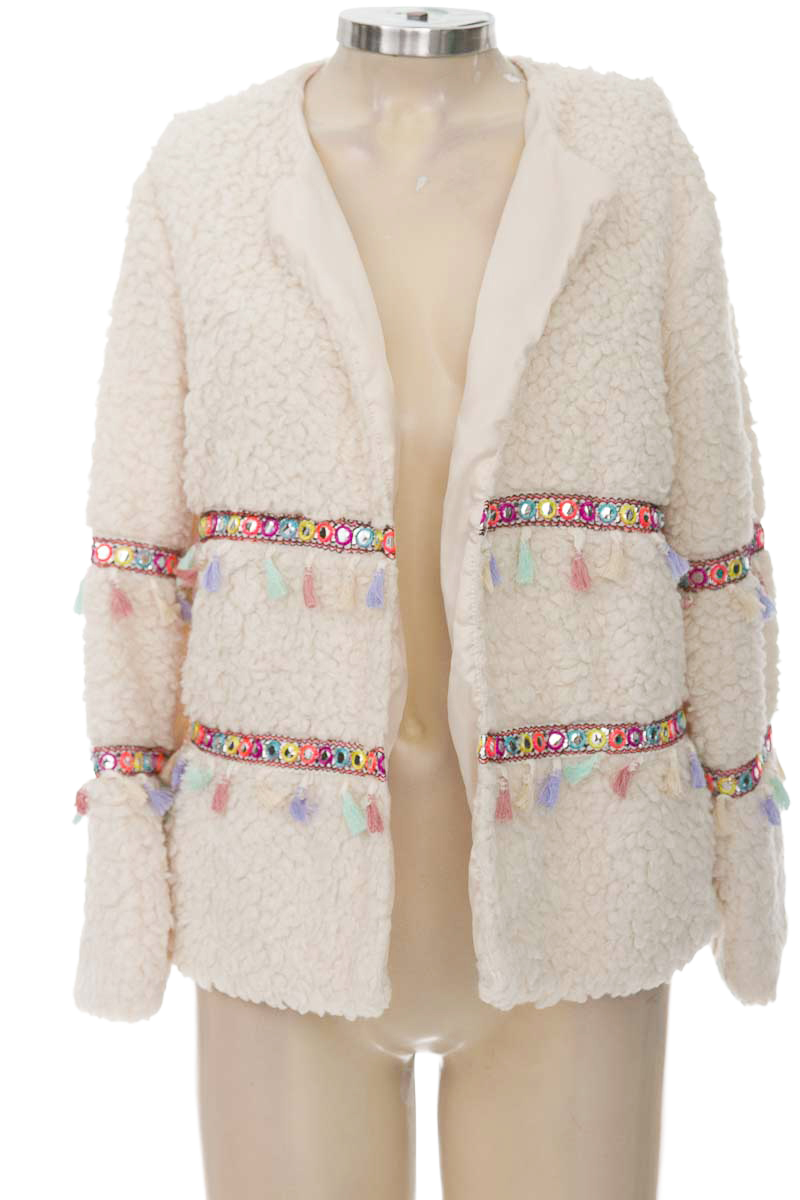 Chaqueta / Abrigo color Beige - Santa Maria