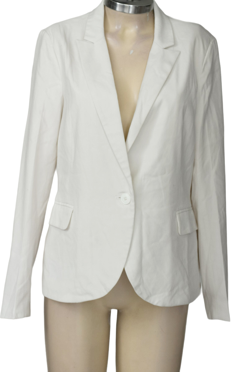 Chaqueta / Abrigo color Blanco - Stradivarius