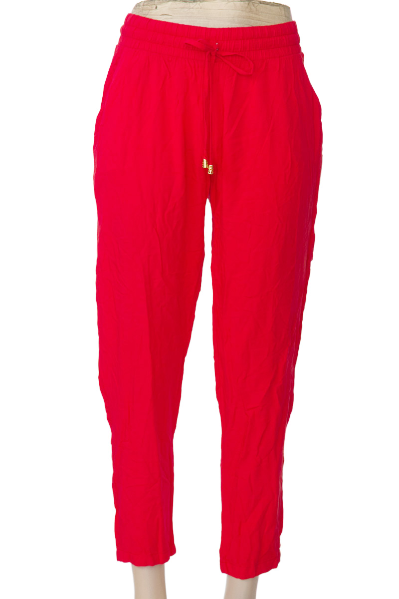 Pantalones color Rojo - Ticket