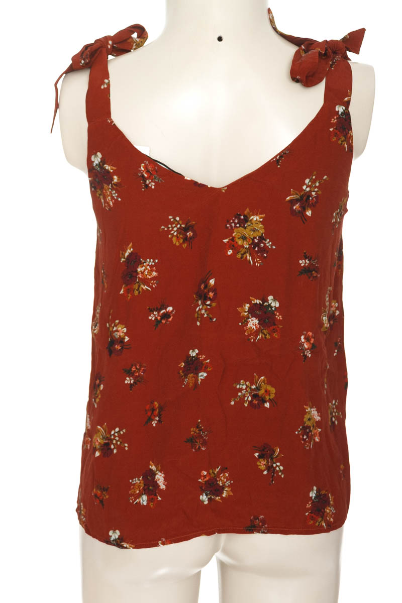Top / Camiseta color Café - NAF NAF
