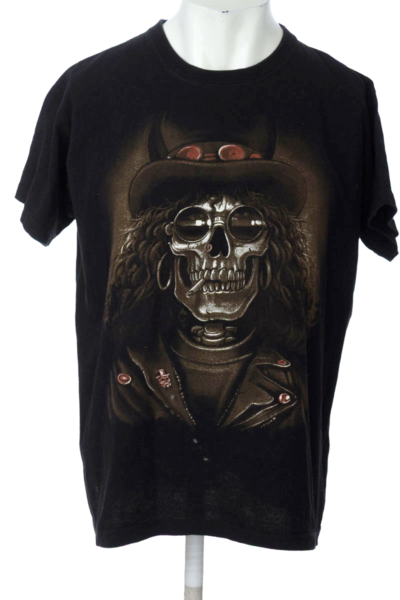 Camiseta color Negro - COTTON AMERICAN