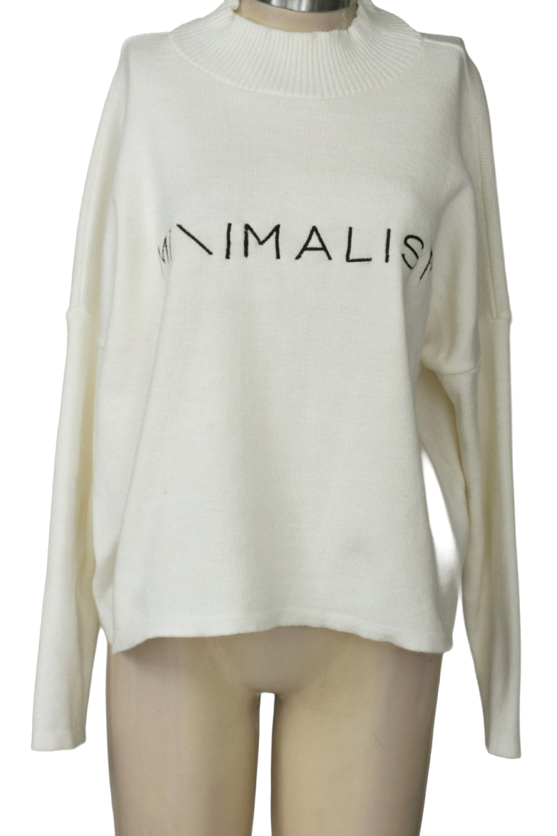 Sweater color Blanco - Wanawa