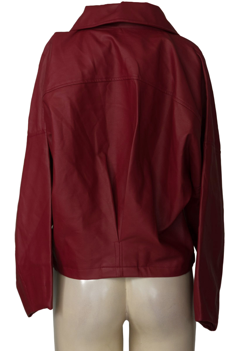 Chaqueta / Abrigo color Vinotinto - Ofelia