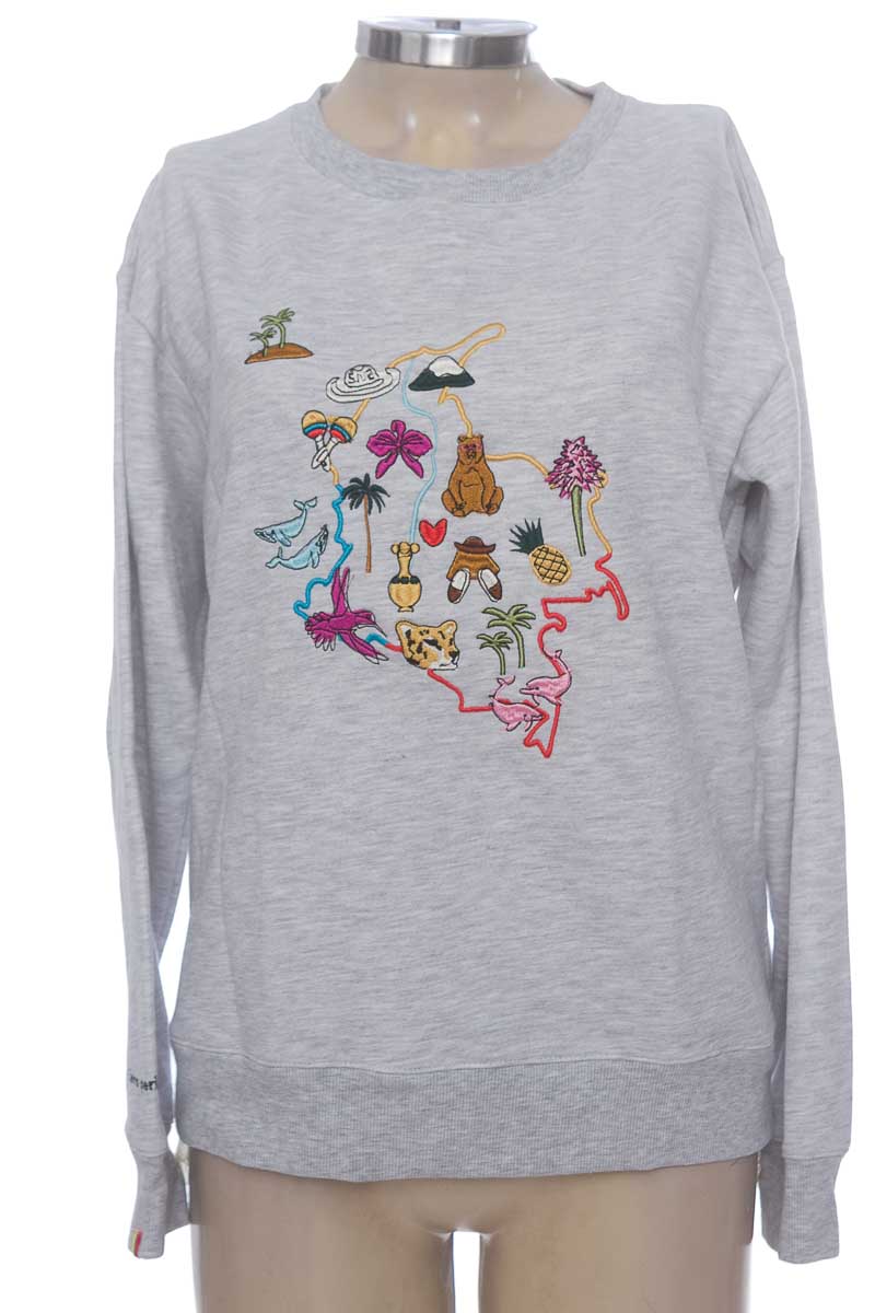 Sweater color Gris - Juliana Sanchez