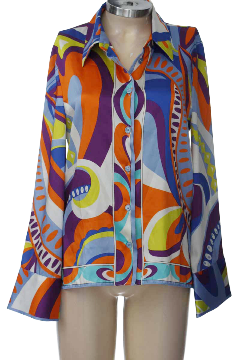 Blusa color Estampado - Zara