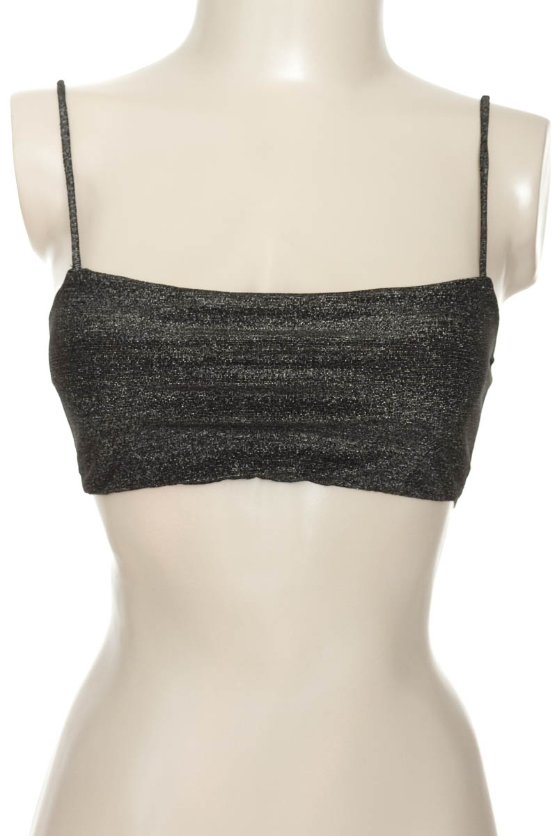 Top / Camiseta color Negro - Bershka