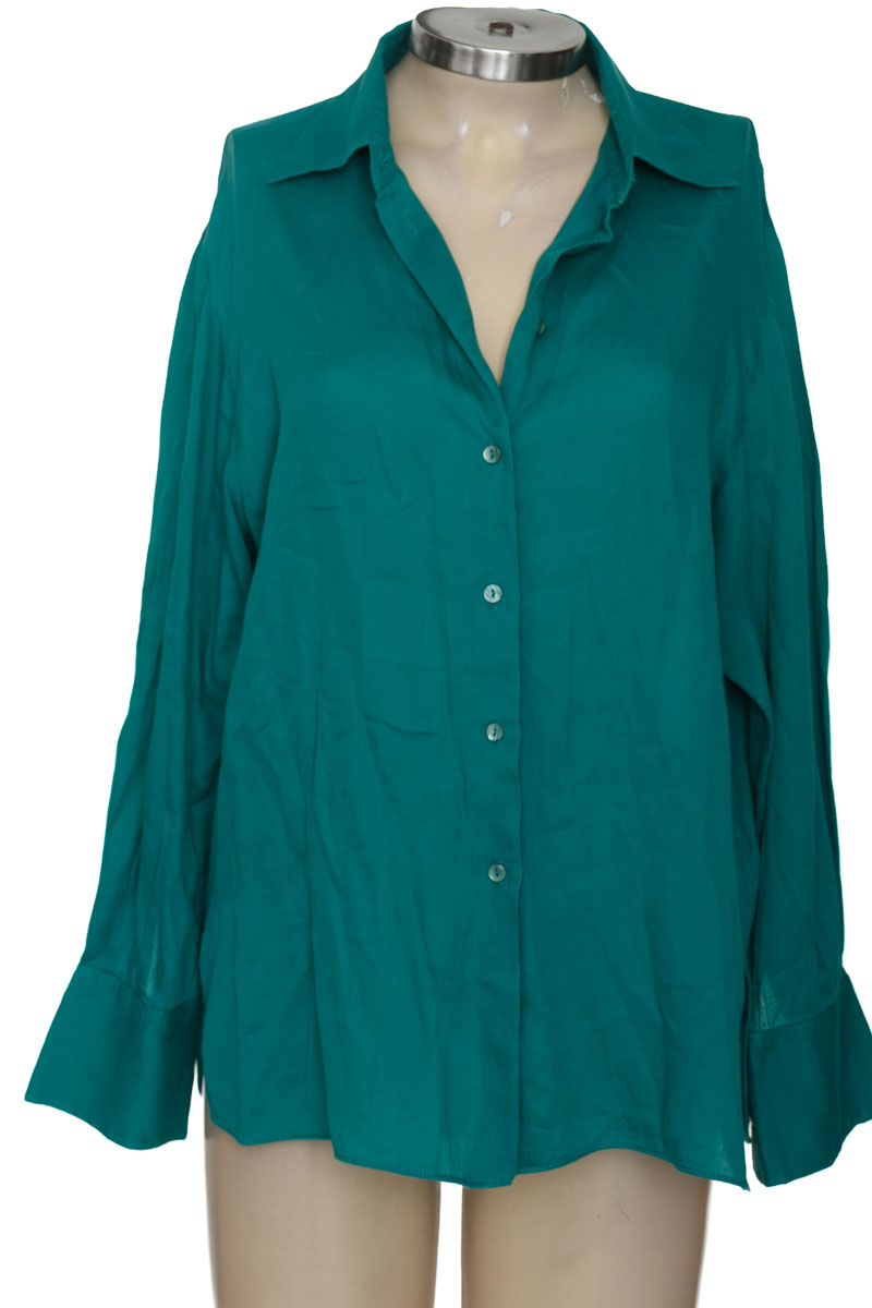 Blusa color Verde - Massimo Dutti