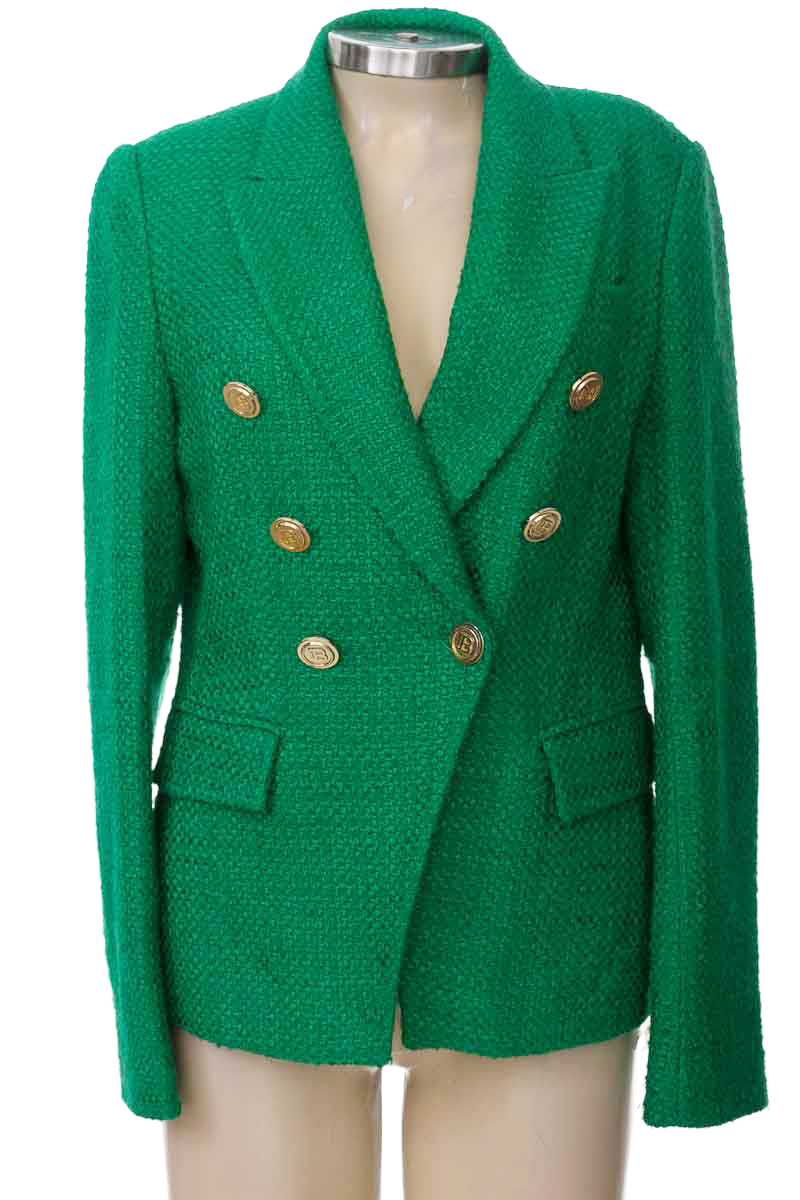 Chaqueta / Abrigo color Verde - Balmain paris