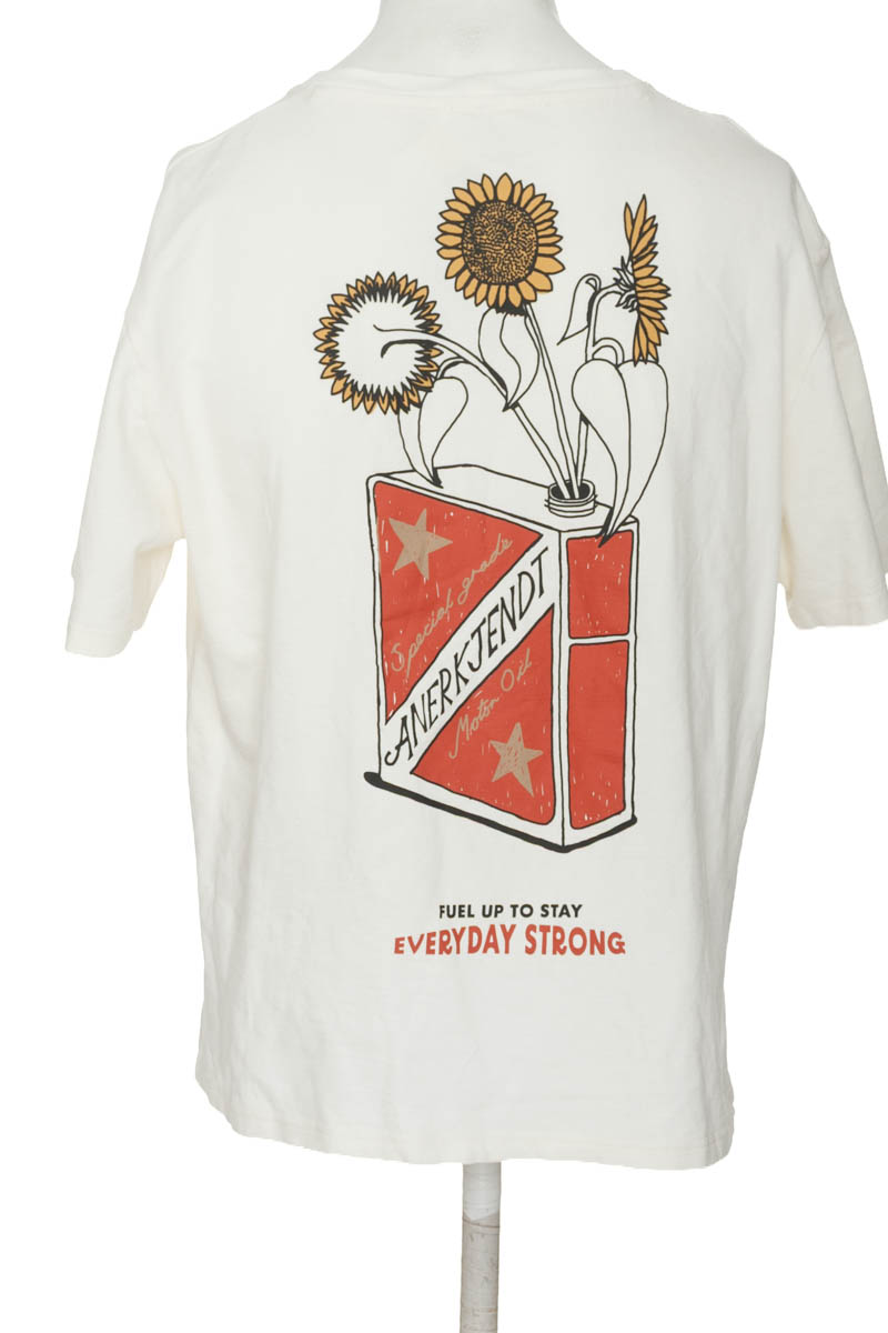 Camiseta color Blanco - Anerkjendt