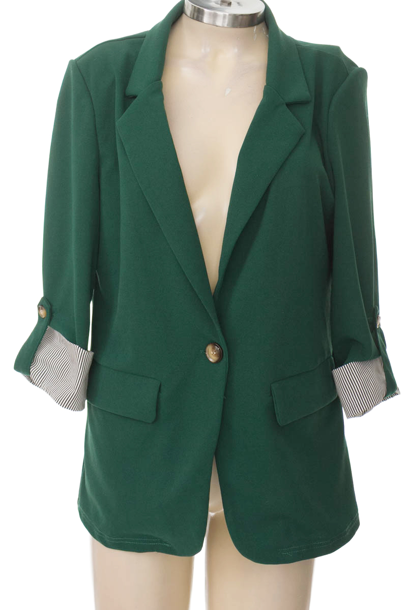 Chaqueta / Abrigo color Verde - Shein