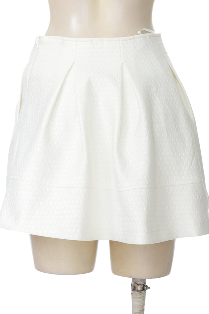 Falda color Blanco - Studio F