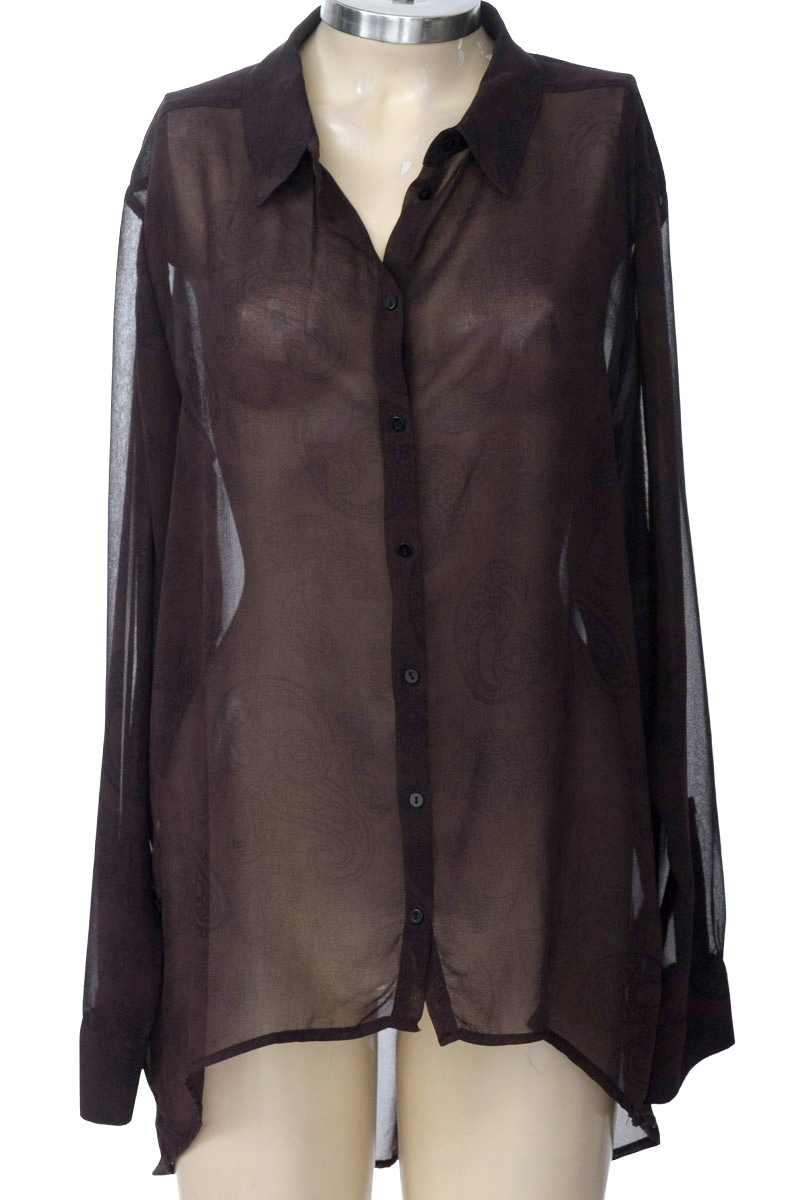 Blusa color Café - Zara