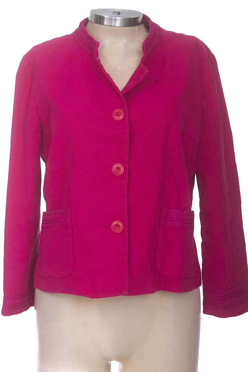 Chaqueta / Abrigo color Fucsia - Julio