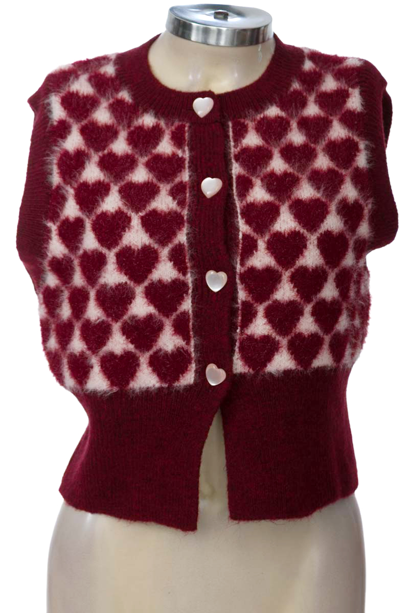 Sweater color Vinotinto - Zara