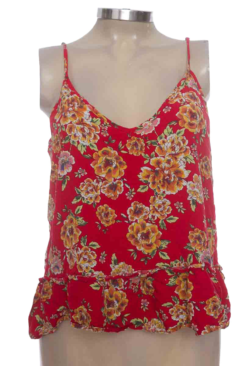 Top / Camiseta color Rojo - Ticket