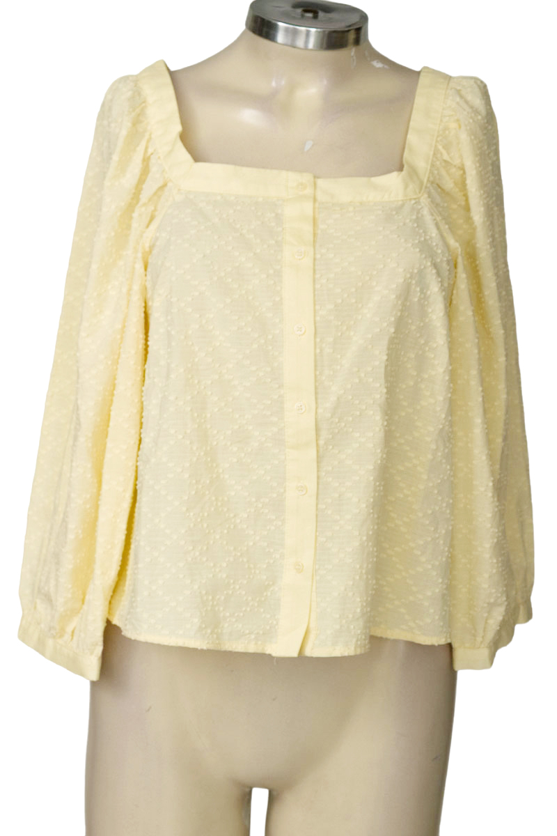 Blusa color Amarillo - H&M