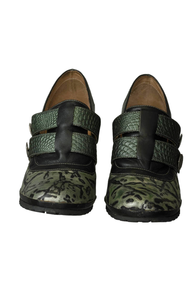 Zapatos color Verde - Kiam