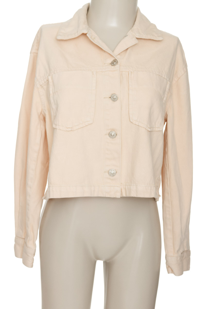 Chaqueta / Abrigo color Beige - NAF NAF