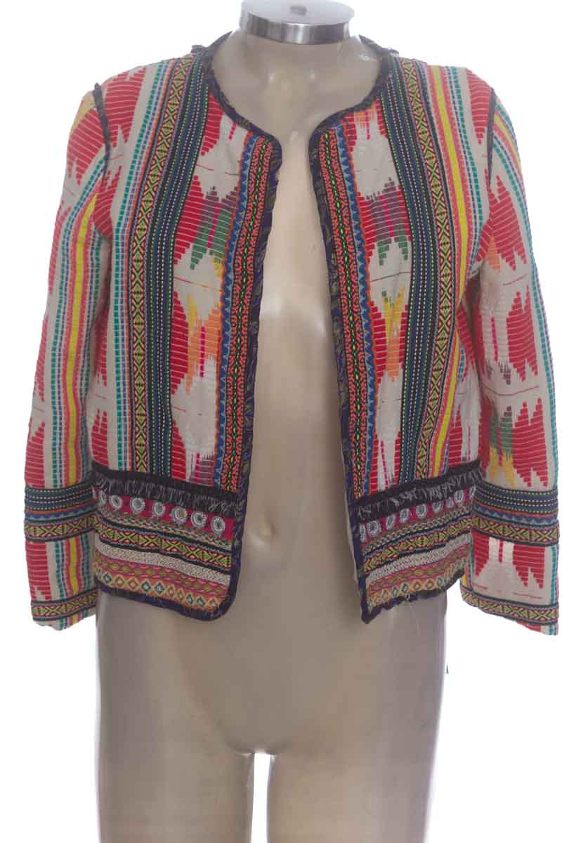 Chaqueta / Abrigo color Estampado - Bershka