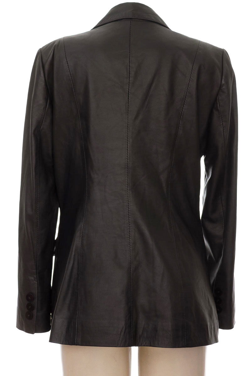 Chaqueta / Abrigo color Negro - Kasual Moda En Cuero