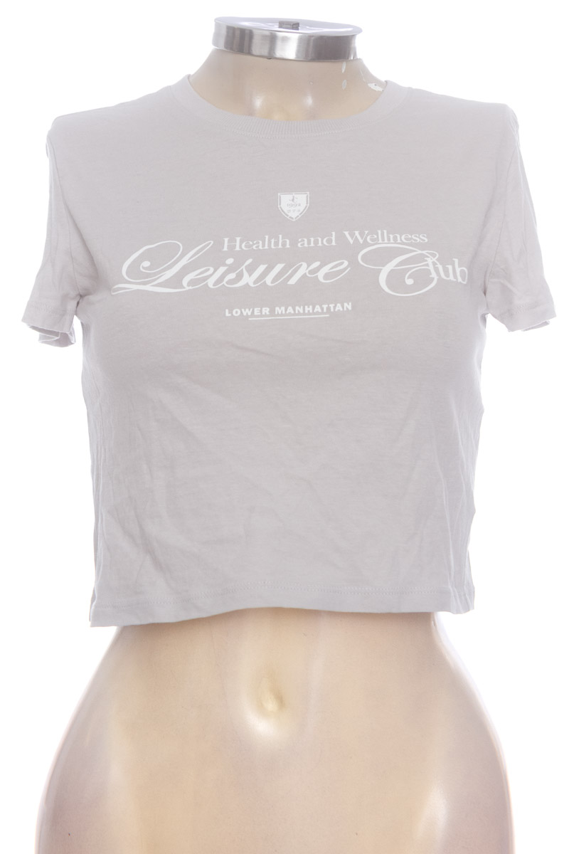Top / Camiseta color Gris - Divided by H&M