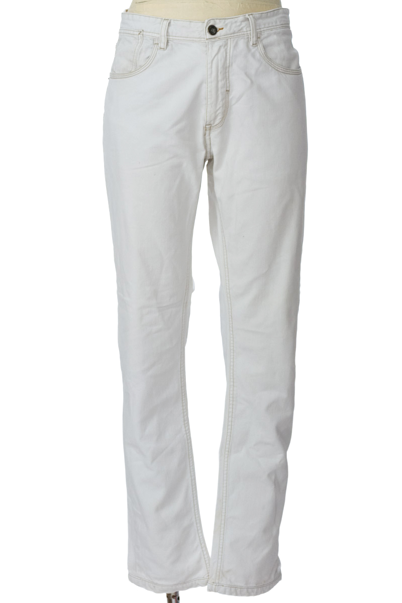 Pantalón color Blanco - Massimo Dutti