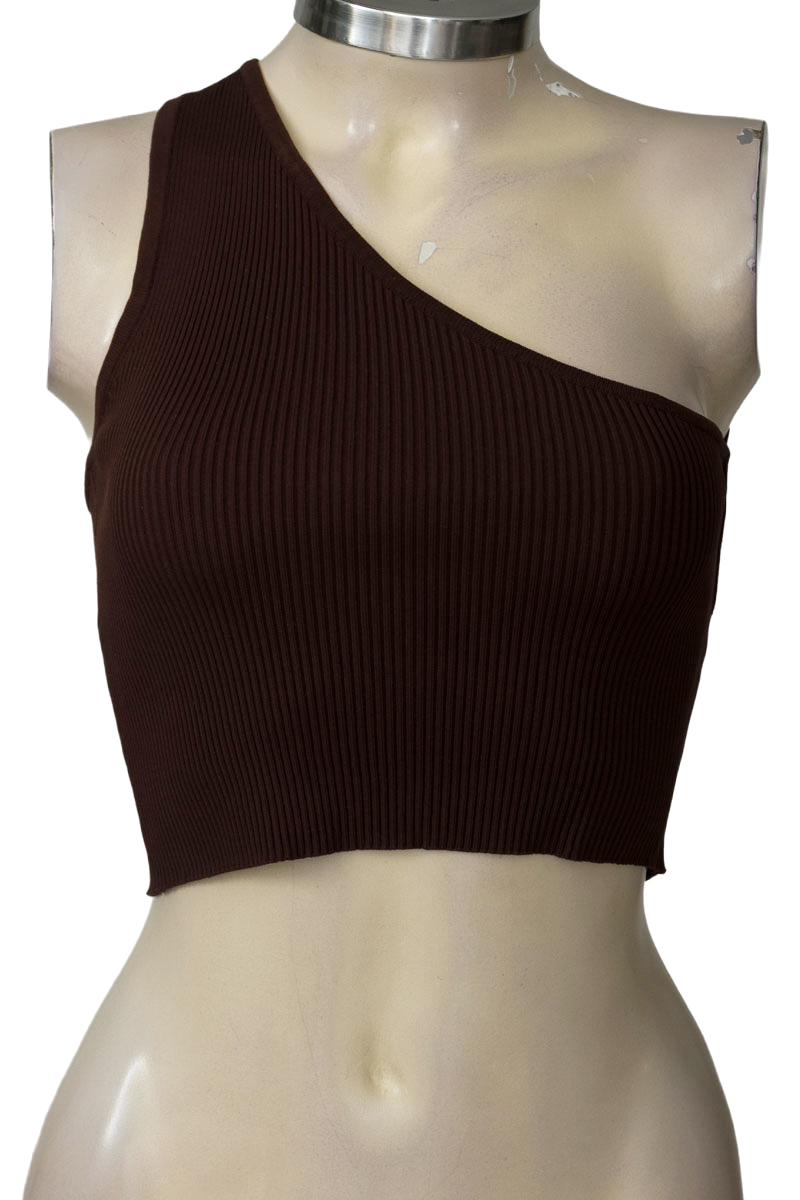 Top / Camiseta color Café - Bershka