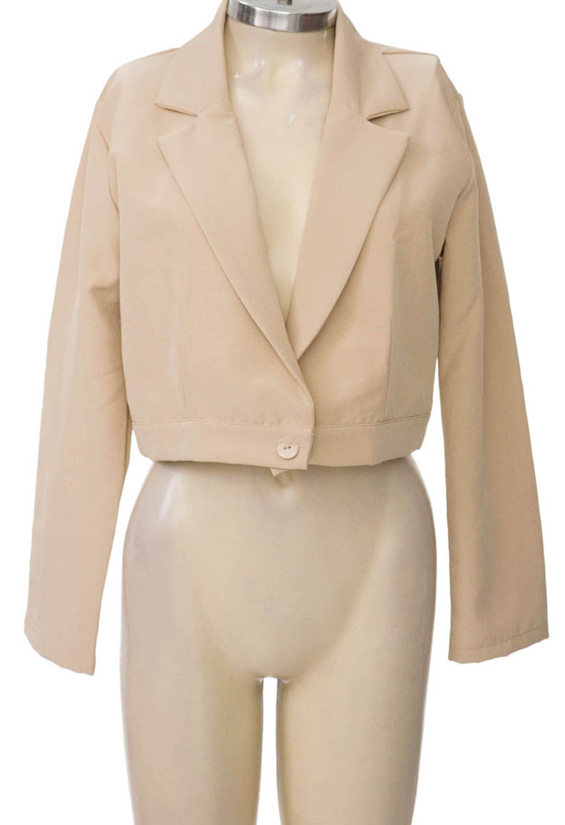 Chaqueta / Abrigo color Beige - Closeando