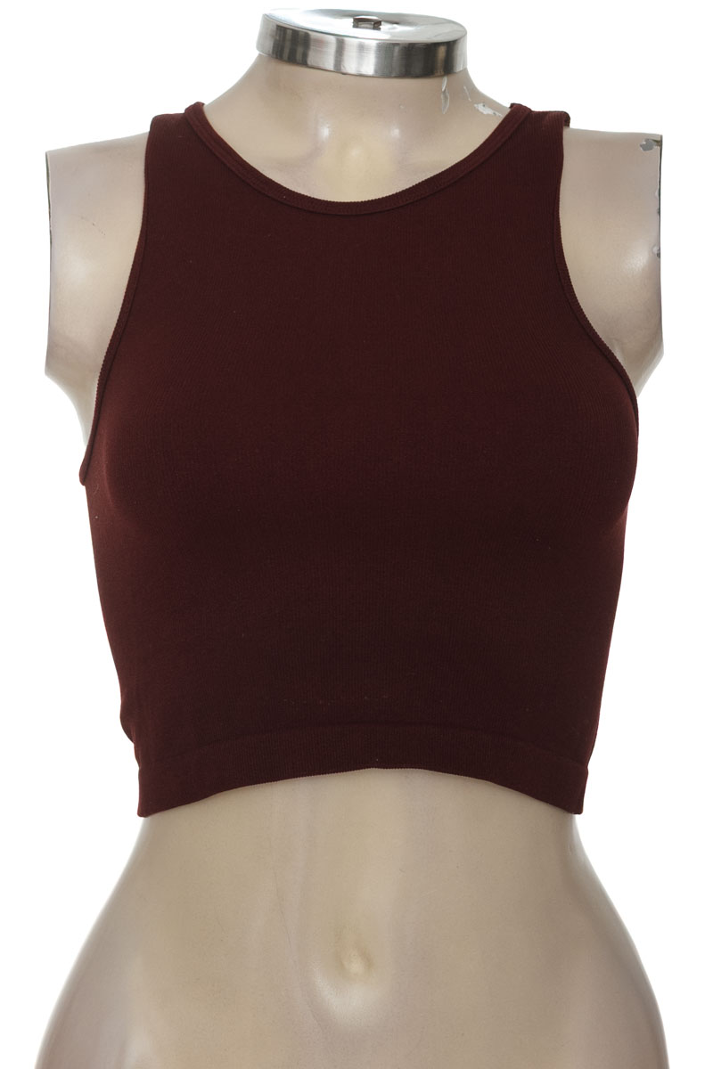 Top / Camiseta color Vinotinto - Pull & Bear