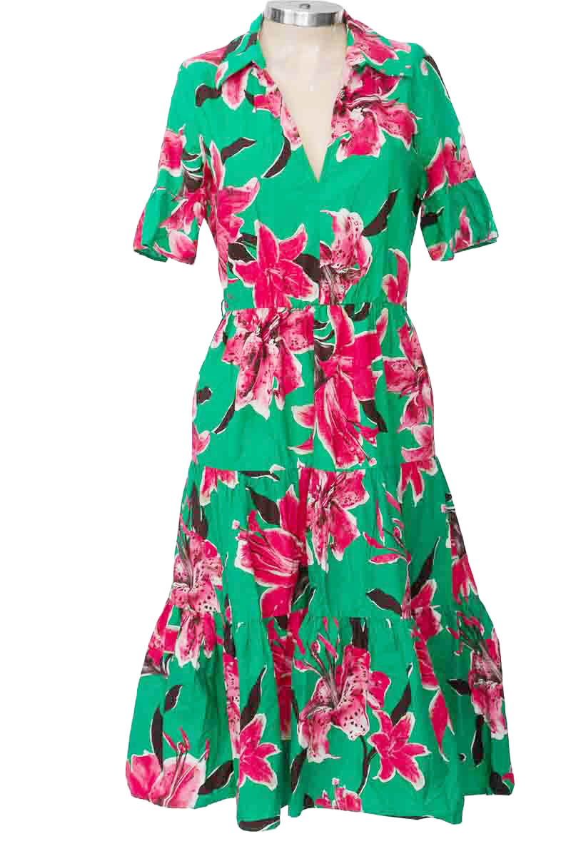 Vestido / Enterizo color Verde - Zara