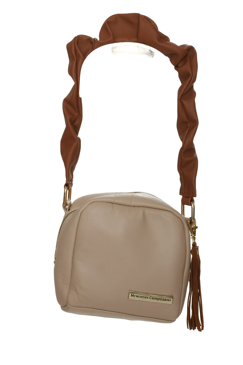 Cartera / Bolso / Monedero color Beige - Mercedes Campuzano