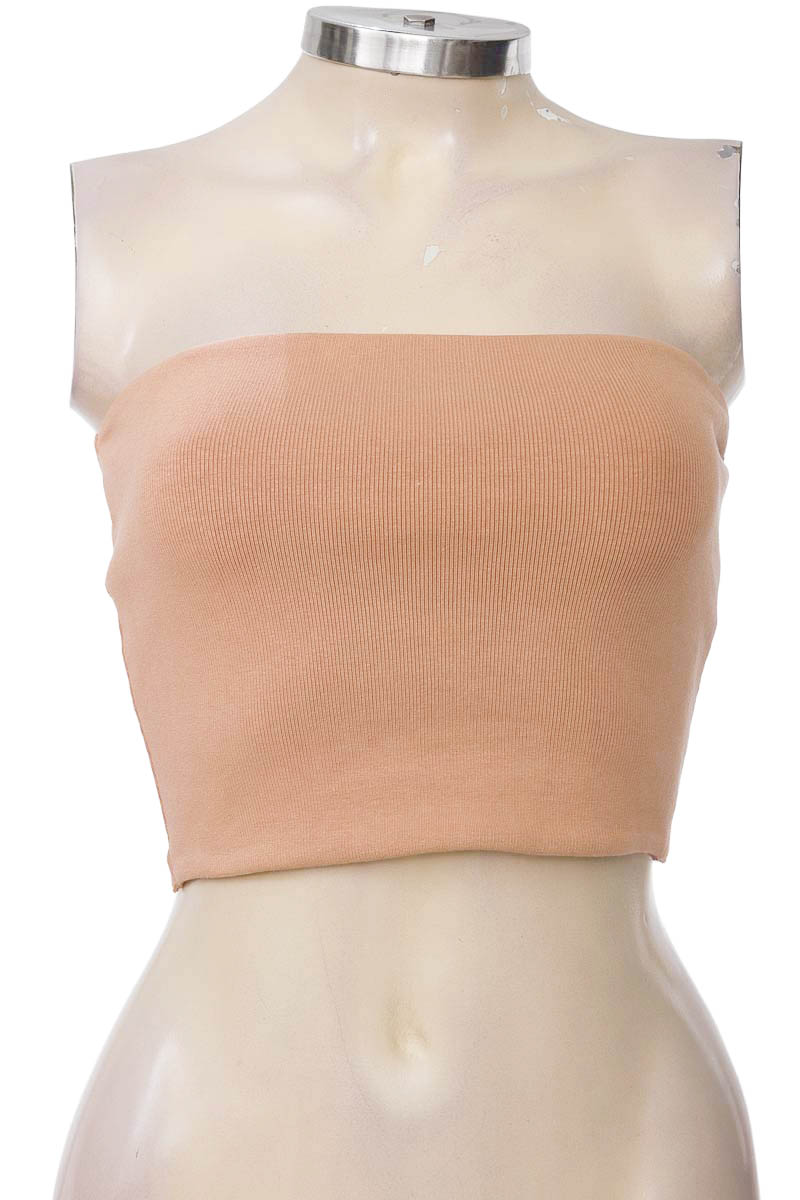 Top / Camiseta color Beige - Zara