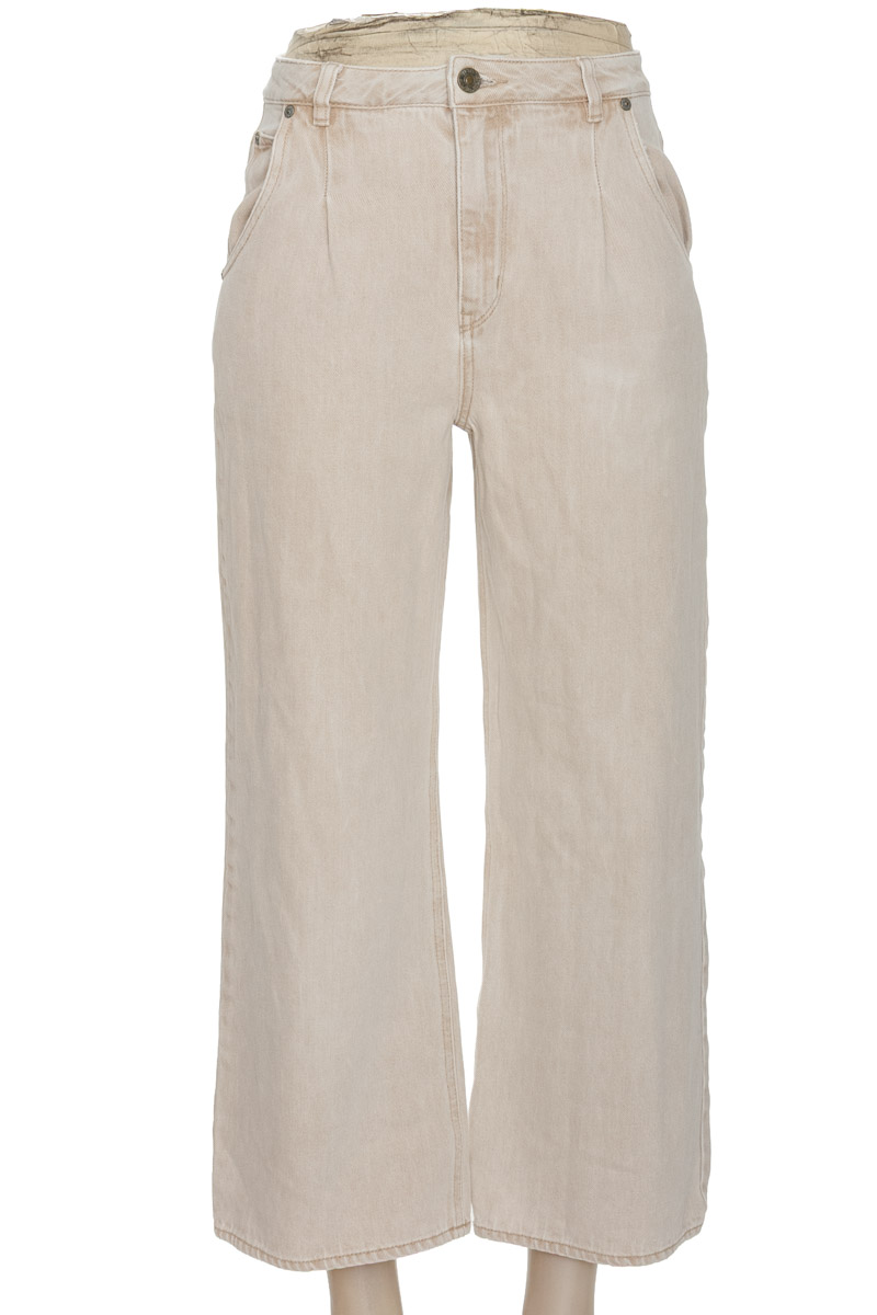 Pantalones color Beige - NAF NAF